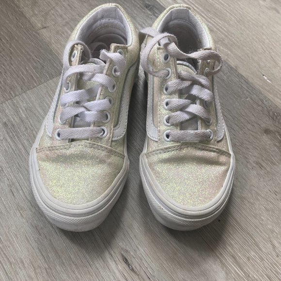 Vans Glitter UV Old Skool Kids 11 VGUC - Picture 4 of 5